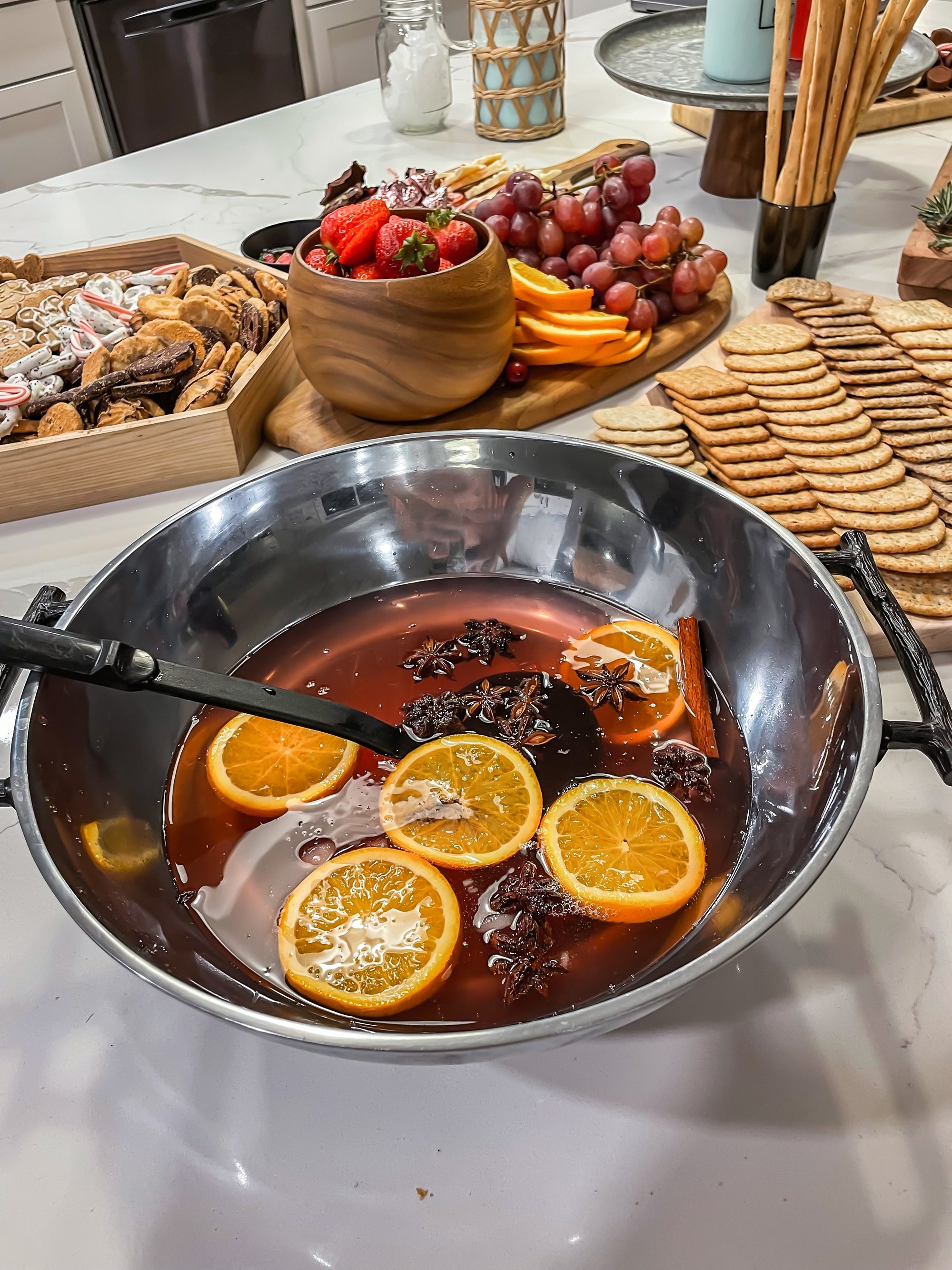 Cranberry Prosecco Punch