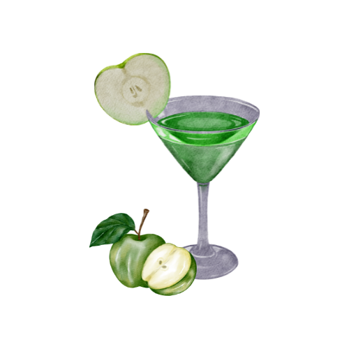 St. Patty's Green Appletini