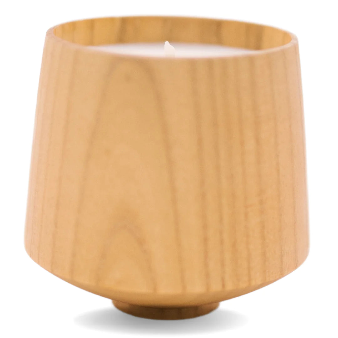 *Limited Edition* Hand Poured Natural Soy Candle in Wood Bowl