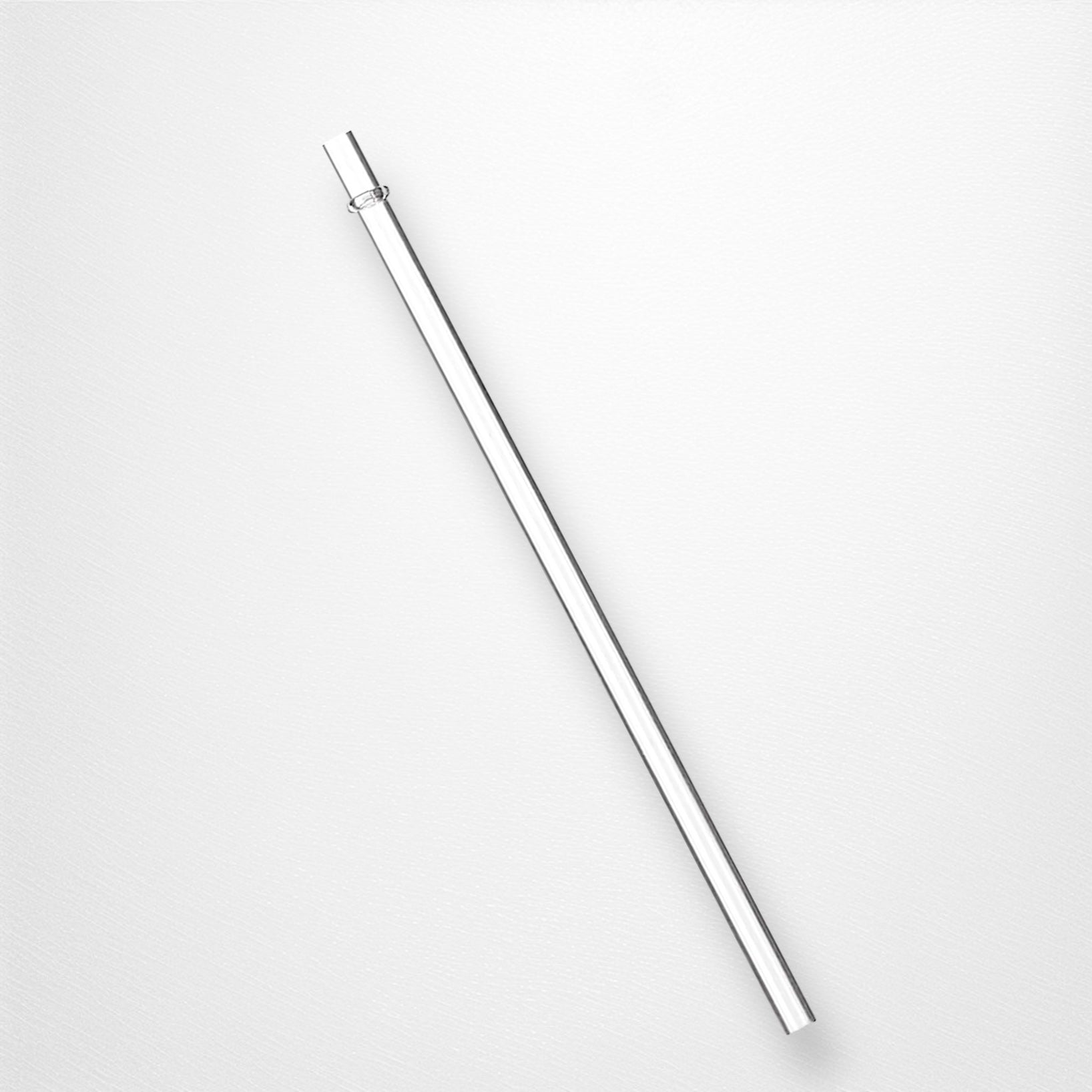 Clear Hard Plastic Straw (1 original 7” straw for 16oz Glass Tumbler)