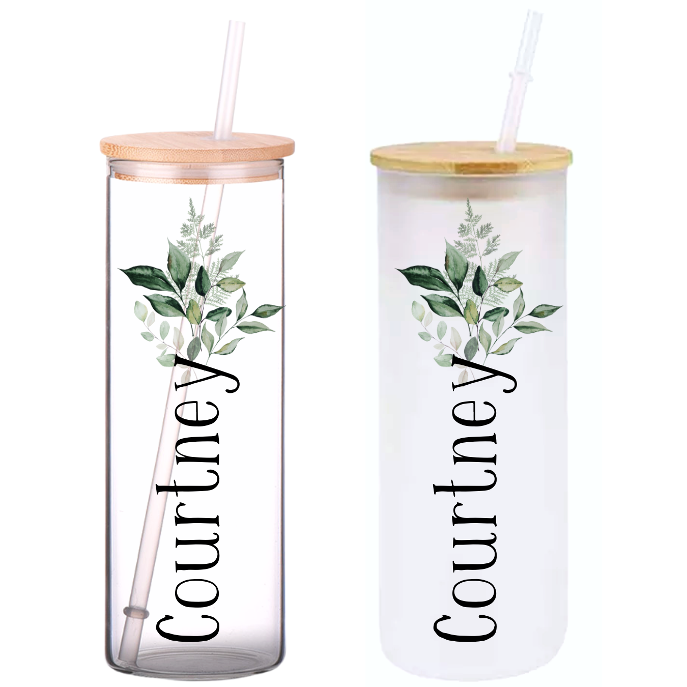 IN STOCK SALE Live Your Purpose Glass Tumbler with Bamboo Lid & Straw –  Modern Lifestyle Gifts