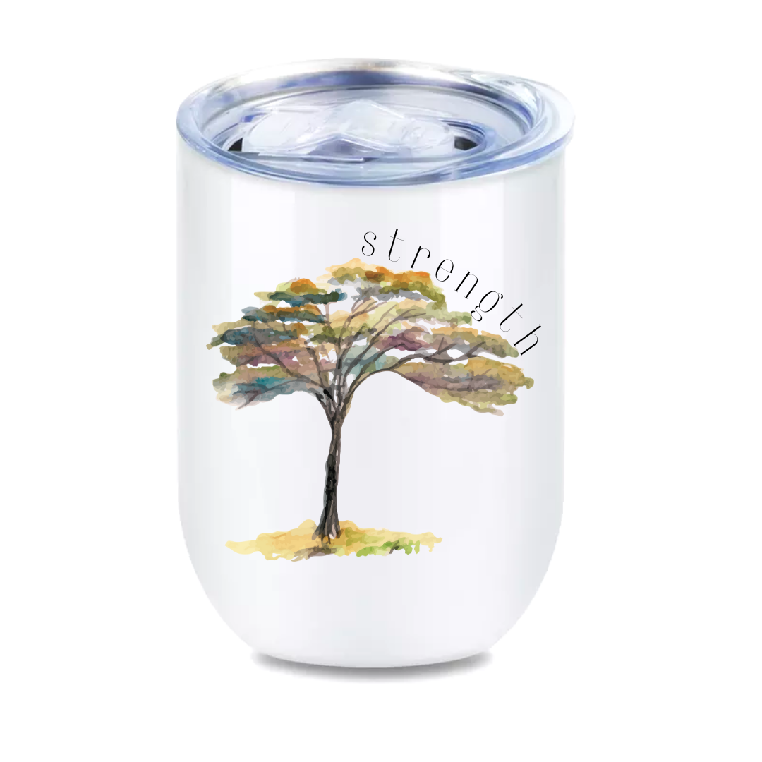 IN STOCK SALE Strength Stainless Steel Wine Tumbler