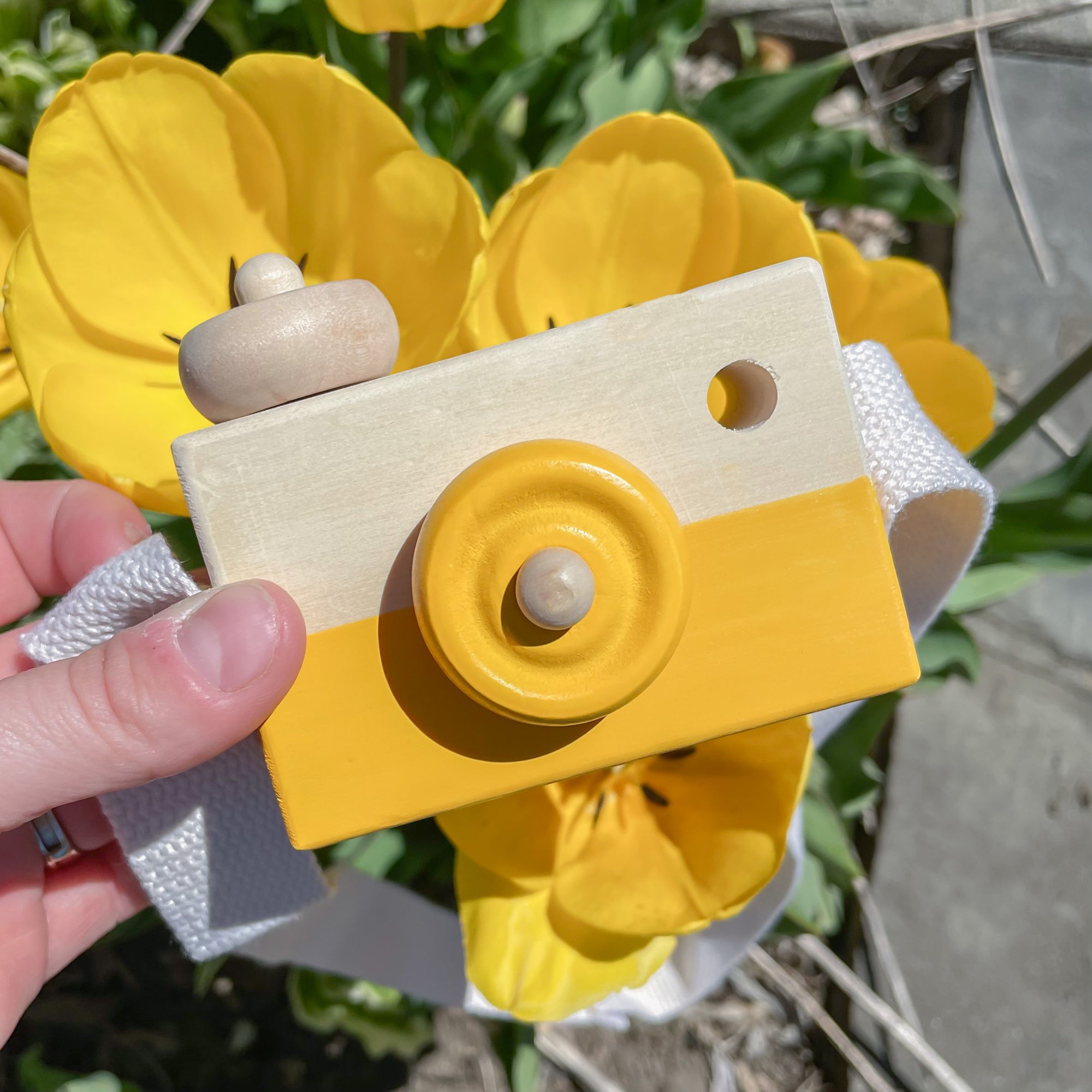 50% OFF! Wooden Camera Toy