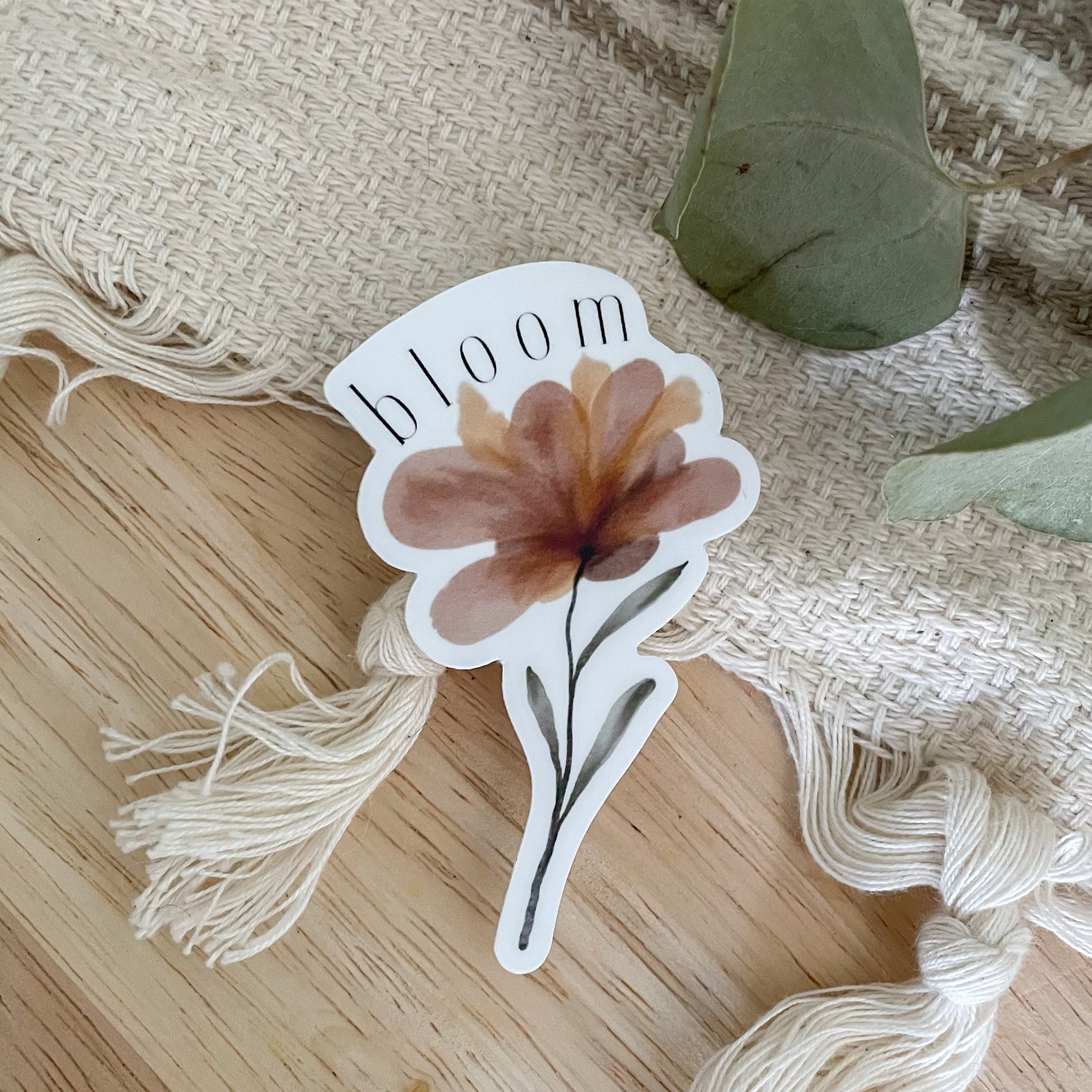 Bloom Flower Sticker